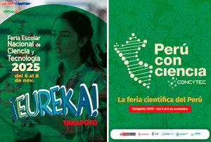 TARAPOTO SERÁ SEDE DE LA FERIA PERÚ CON CIENCIA Y EUREKA 2025 DESDE EL 6 AL 8 DE NOVIEMBRE PARA ACERCAR LA CIENCIA Y LA TECNOLOGÍA A LA CIUDADANÍA