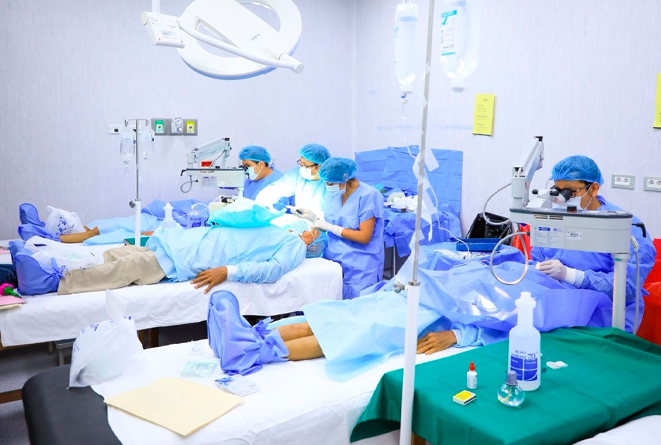 MINSA REALIZA OPERACIONES GRATUITAS DE CATARATAS EN HOSPITAL SANTA GEMA DE YURIMAGUAS