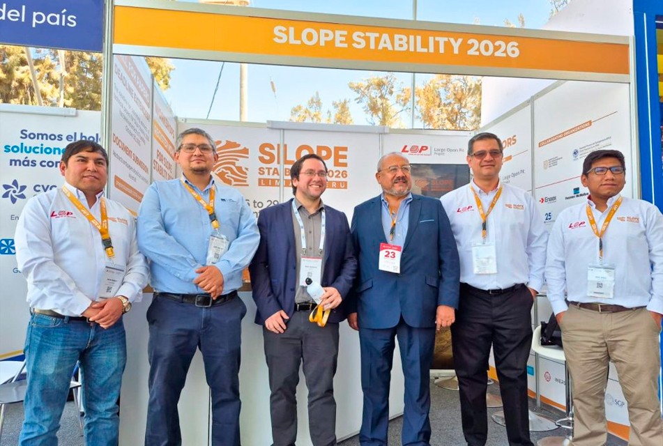 SLOPE STABILITY 2026: EL 30 DE OCTUBRE VENCE EL PLAZO PARA LA PRESENTACIÓN DE RESÚMENES DE LOS TRABAJOS TÉCNICOS