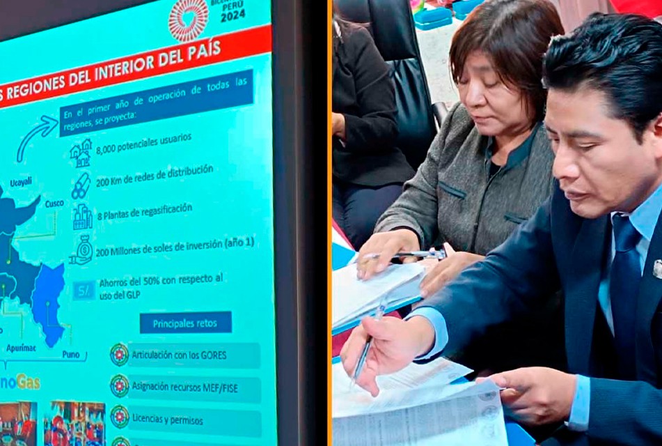 “DECLARAN DESIERTA LICITACIÓN PARA MASIFICAR GAS EN PUNO A FIN DE FAVORECER A EMPRESA COLOMBIANA”