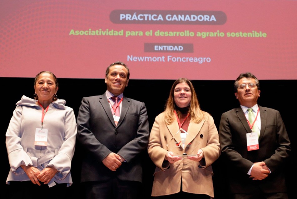 DESTACAN DESARROLLO AGRARIO SOSTENIBLE EN CAJAMARCA A TRAVÉS DE LA ALIANZA ENTRE NEWMONT FONCREAGRO, AGROIDEAS Y SERFOR