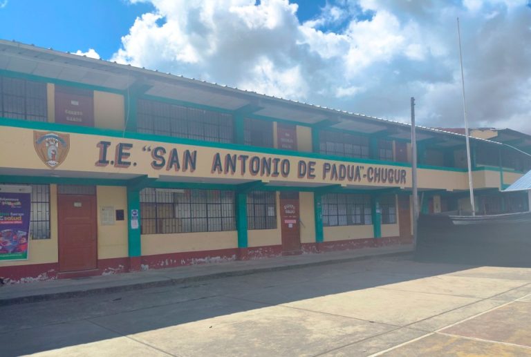 CAJAMARCA: POBLACIÓN Y AUTORIDADES DE CHUGUR SALUDAN EXITOSO AVANCE EN MODERNIZACIÓN DE INFRAESTRUCTURA DE COLEGIO SECUNDARIO “SAN ANTONIO DE PADUA”