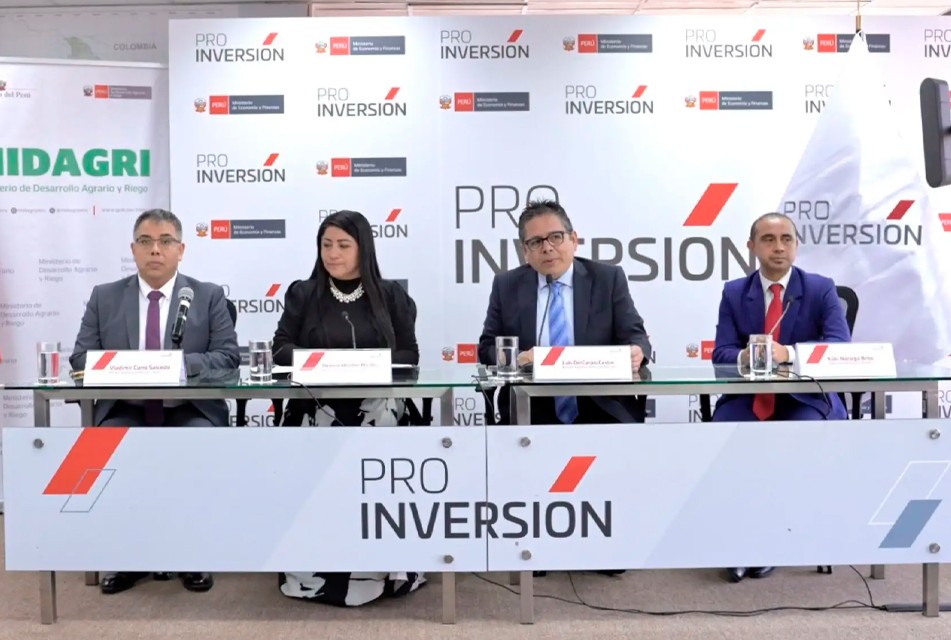 PROINVERSIÓN CULMINÓ ESTUDIOS DE PREINVERSIÓN DEL NUEVO PROYECTO DE IRRIGACIÓN CHINECAS