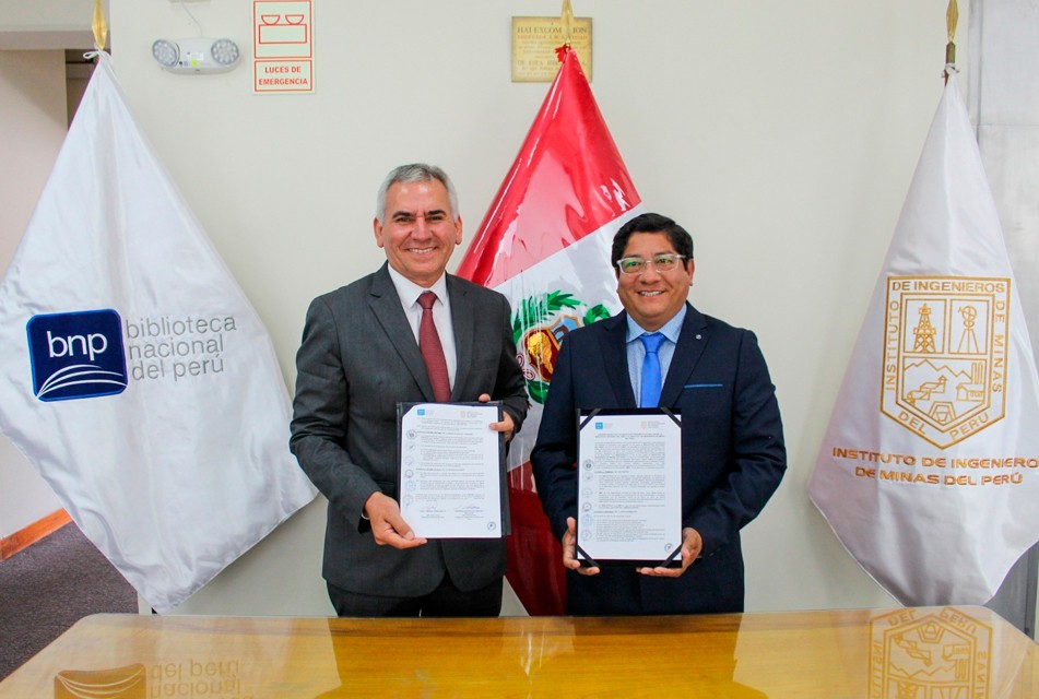 IIMP Y LA BIBLIOTECA NACIONAL DEL PERÚ FIRMAN CONVENIO PARA FORTALECER EL ACCESO A LA INFORMACIÓN Y LA CULTURA