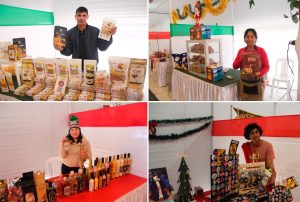 PRODUCTOS CAJAMARQUINOS SE COMERCIALIZAN A PRECIOS NAVIDEÑOS EN PASAJE LA CULTURA