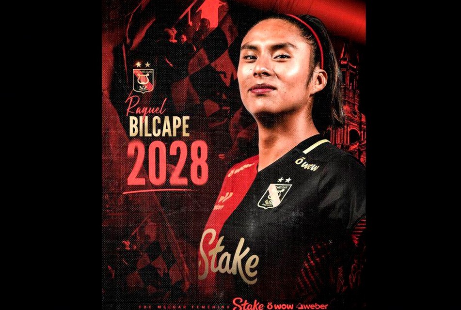 RAQUEL BILCAPE SEGUIRÁ RUGIENDO EN AREQUIPA: RENOVÓ CON FBC MELGAR HASTA 2028