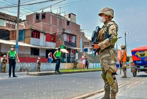 REALIZAN PATRULLAJES EN DISTINTAS ZONAS DE PIURA EN MARCO DE DECLARATORIA DEL ESTADO DE EMERGENCIA EN LA REGIÓN