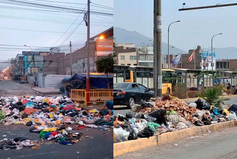 EMPRESA CONCESIONARIA DEJÓ DE RECOGER BASURA EN CARABAYLLO DESDE OCTUBRE DEL AÑO PASADO