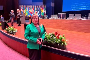 LUZ IBÁÑEZ CARRANZA REFUERZA EN LIMA SU CANDIDATURA A LA CORTE INTERNACIONAL DE JUSTICIA DE LA HAYA (CIJ)