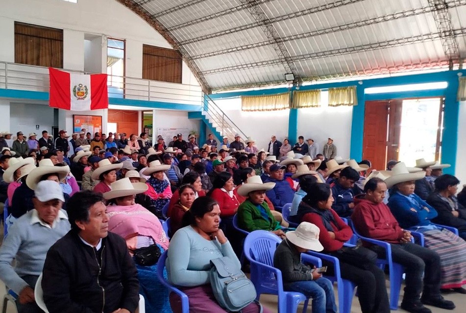 JUNTA DE USUARIOS DEL RIO CHONTA Y CAJAMARQUINO PIDE AYUDA AL GOBIERNO PARA MEJORAR INFRAESTRUCTURA HÍDRICA QUE NECESITAN PARA SOBREVIVIR