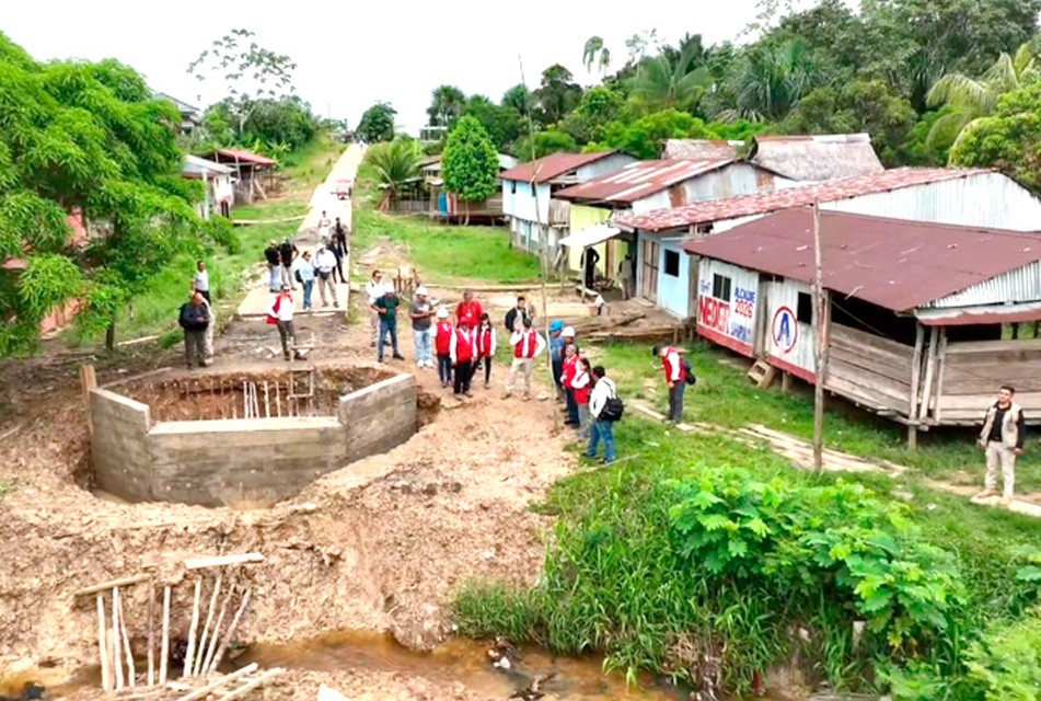 CONTRALORÍA SUPERVISA OBRAS Y PROGRAMAS SOCIALES EN MAZÁN