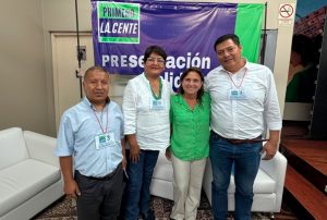 SECRETARIA DEL SUTE TACNA POSTULA AL SENADO CON EL NÚMERO 10 POR EL PARTIDO PRIMERO LA GENTE
