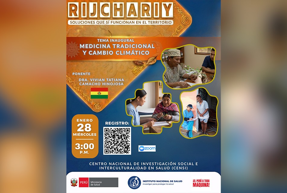 RIJCHARIY: LA NUEVA PLATAFORMA DEL INS QUE CONECTA SABERES ANCESTRALES Y CIENCIA PARA TRANSFORMAR LA SALUD INTERCULTURAL EN EL PERÚ