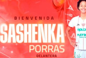 UNA MÁS EN EL EXTERIOR: SASHENKA PORRAS ES NUEVA FUTBOLISTA DE NECAXA