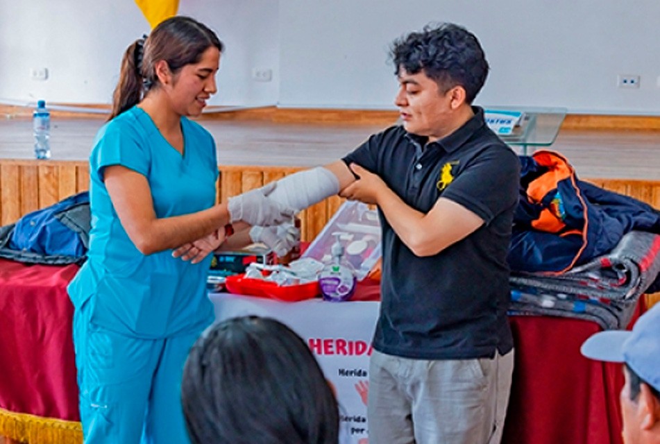 GESTIÓN MUNICIPAL CAPACITA EN PRIMEROS AUXILIOS A TRABAJADORES DE LA GERENCIA DE SERVICIOS PÚBLICOS LOCALES