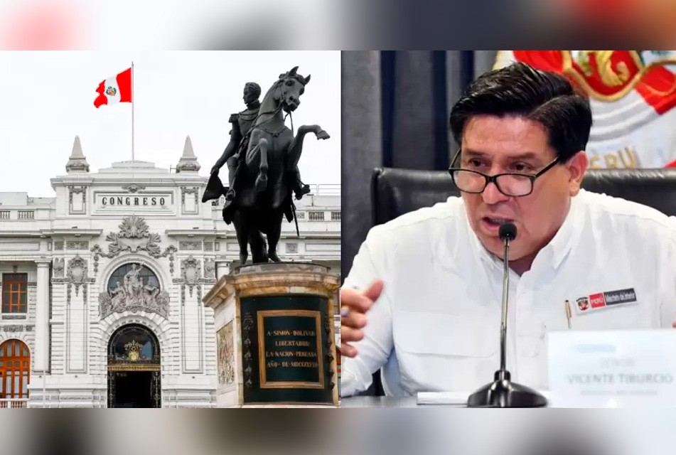 CONGRESO: MINISTRO VICENTE TIBURCIO FUE CITADO POR ESTADO DE EMERGENCIA Y COMPRA DE AVIÓN PARA LA PNP