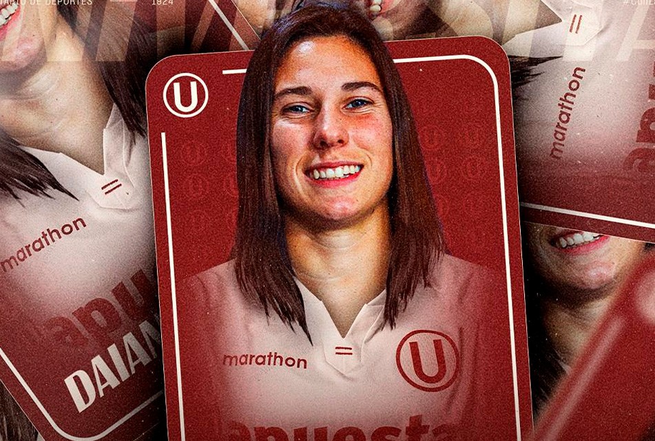 UNIVERSITARIO ANUNCIÓ FICHAJE DE URUGUAYA DAIANA FARÍAS PARA LA LIGA FEMENINA