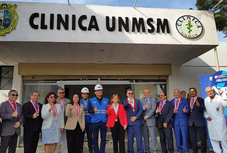 ATU COLOCA PRIMERA PIEDRA EN DOS OBRAS COMPENSATORIAS DE LA UNIVERSIDAD NACIONAL MAYOR DE SAN MARCOS