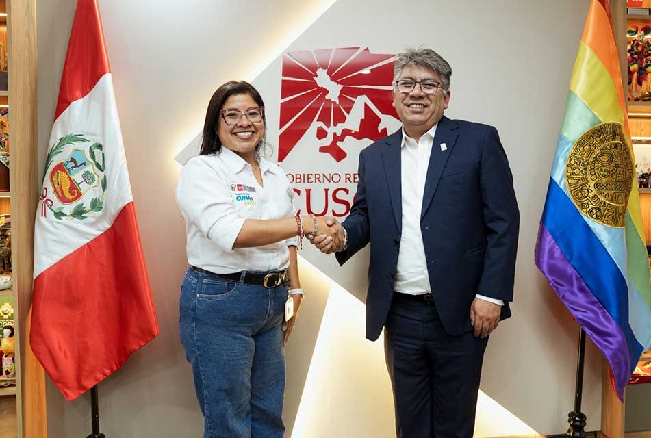 CUNA MÁS Y EL GOBIERNO REGIONAL DEL CUSCO UNEN ESFUERZOS POR LA PRIMERA INFANCIA