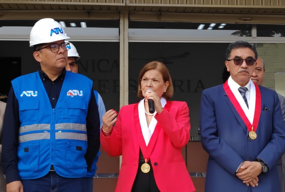 RECTORA JERÍ RAMÓN AFIRMA QUE SU GESTIÓN CULMINARÁ EN JULIO CON DEUDA CERO Y NUEVAS OBRAS DE INFRAESTRUCTURA EN SAN MARCOS