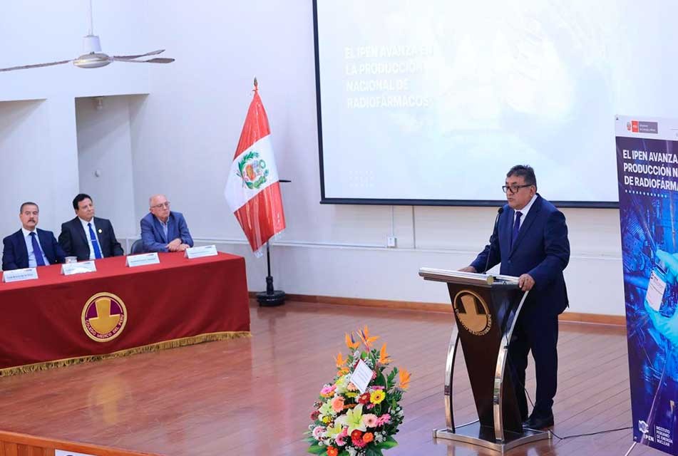 MINEM RESALTA AVANCE HISTÓRICO EN MEDICINA NUCLEAR CON PRESENTACIÓN DEL RADIOFÁRMACO LUTECIO-177