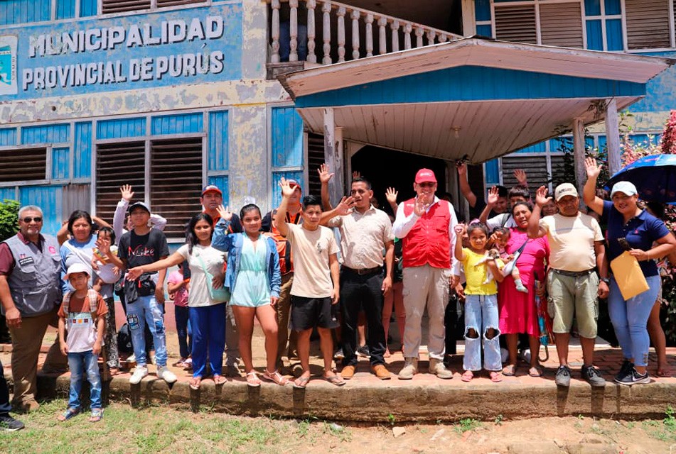 MIDIS IMPULSA ACCIONES PARA PROYECTO DE NUEVO TAMBO Y ENTREGA AYUDA HUMANITARIA EN PURÚS