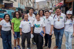 CANDIDATOS DE PRIMERO LA GENTE REALIZAN CARAVANA EN EL RÍMAC POR SEGURIDAD, JUSTICIA SOCIAL Y LUCHA FRONTAL CONTRA LA CORRUPCIÓN