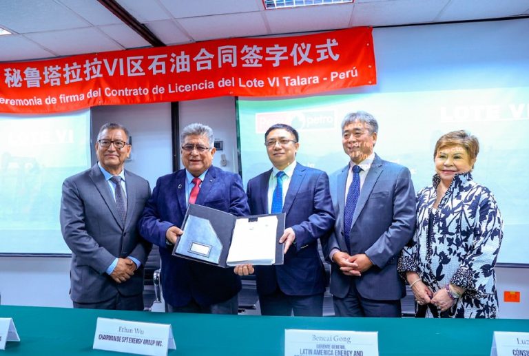 MINEM: SUSCRIPCIÓN DEL CONTRATO DEL LOTE VI MARCA NUEVO IMPULSO PARA LA REACTIVACIÓN PETROLERA EN PIURA