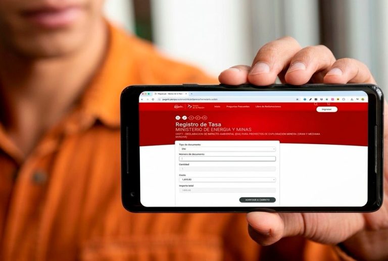 MINEM IMPULSA LA SIMPLIFICACIÓN ADMINISTRATIVA CON PAGOS DIGITALES VÍA PÁGALO.PE