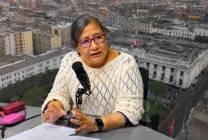 JUNTOS POR EL PERÚ CONTEMPLA NUEVA REFORMA AGRARIA, PERO DESCARTA MEDIDAS DE EXPROPIACIÓN, SEGÚN SOCIÓLOGA REBECA VÁSQUEZ