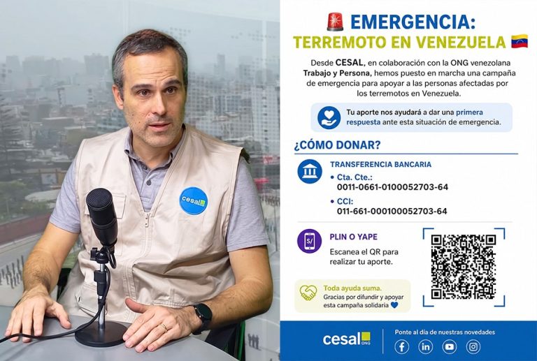 VENEZUELA EN EMERGENCIA: CESAL LANZA CAMPAÑA DE RECAUDACIÓN PARA ATENDER A MILES DE DAMNIFICADOS CON ROPA, MEDICINAS Y ALIMENTOS