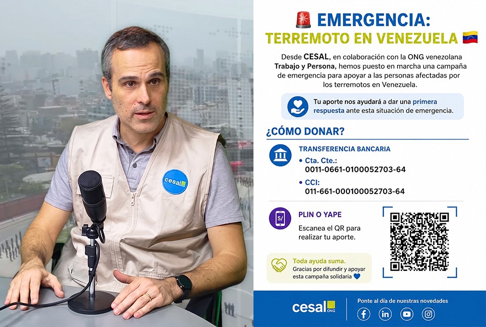 VENEZUELA EN EMERGENCIA: CESAL LANZA CAMPAÑA DE RECAUDACIÓN PARA ATENDER A MILES DE DAMNIFICADOS CON ROPA, MEDICINAS Y ALIMENTOS