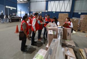 CONTRALORÍA SUPERVISA LLEGADA DE MATERIAL ELECTORAL A LAS ODPE Y LOCALES DE VOTACIÓN