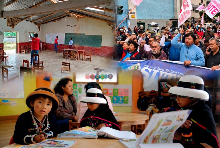 SUTEP ESPERA QUE GOBIERNO DE KEIKO FUJIMORI CUMPLA CON DESTINAR 6% DEL PBI PARA EL SECTOR EDUCACIÓN