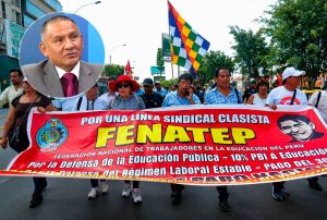 EXJEFE DE LA DIRCOTE ALERTA QUE SENDERO LUMINOSO BUSCA TOMAR EL SUTEP A TRAVÉS DEL FENATEP PARA CONTROLAR LA EDUCACIÓN