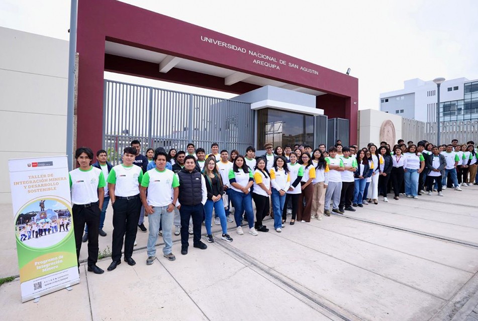 AREQUIPA: MINEM IMPULSA LA FORMACIÓN DE JÓVENES UNIVERSITARIOS DE LA PROVINCIA DE ISLAY EN MINERÍA Y DESARROLLO SOSTENIBLE