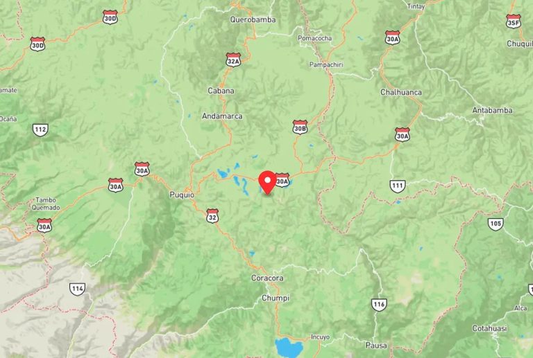 FUERTE TEMBLOR EN AYACUCHO: SISMO DE GRAN MAGNITUD 7.2 CON EPICENTRO A 35 KM AL NORTE DE CORACORA