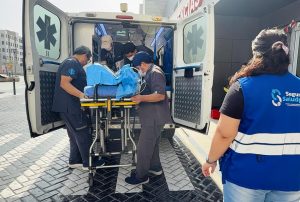 SALUDPOL REALIZÓ EXITOSO TRASLADO AEROMÉDICO DE POLICÍAS HERIDOS TRAS ENFRENTAMIENTO EN COMUNIDAD NATIVA DE SAN MARTÍN