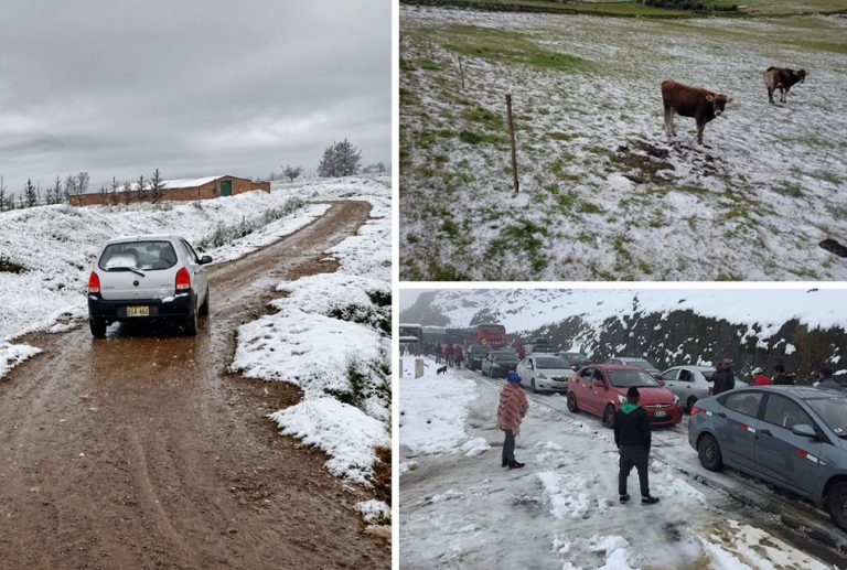FENÓMENO VAGUADA PROVOCARÁ LLUVIAS, GRANIZO Y NEVADAS EN LA SIERRA CENTRAL Y SUR DEL PERÚ