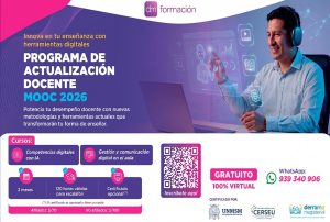 PROGRAMA DE ACTUALIZACIÓN DOCENTE MOOC 2026 INICIA CURSOS CON RESPALDO DE LA UNIVERSIDAD NACIONAL MAYOR DE SAN MARCOS