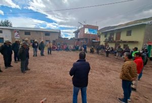 MINEM EN COORDINACIÓN CON PCM Y MTC GENERÓ ESPACIO DE DIÁLOGO EN COMUNIDAD DE PISACCASA