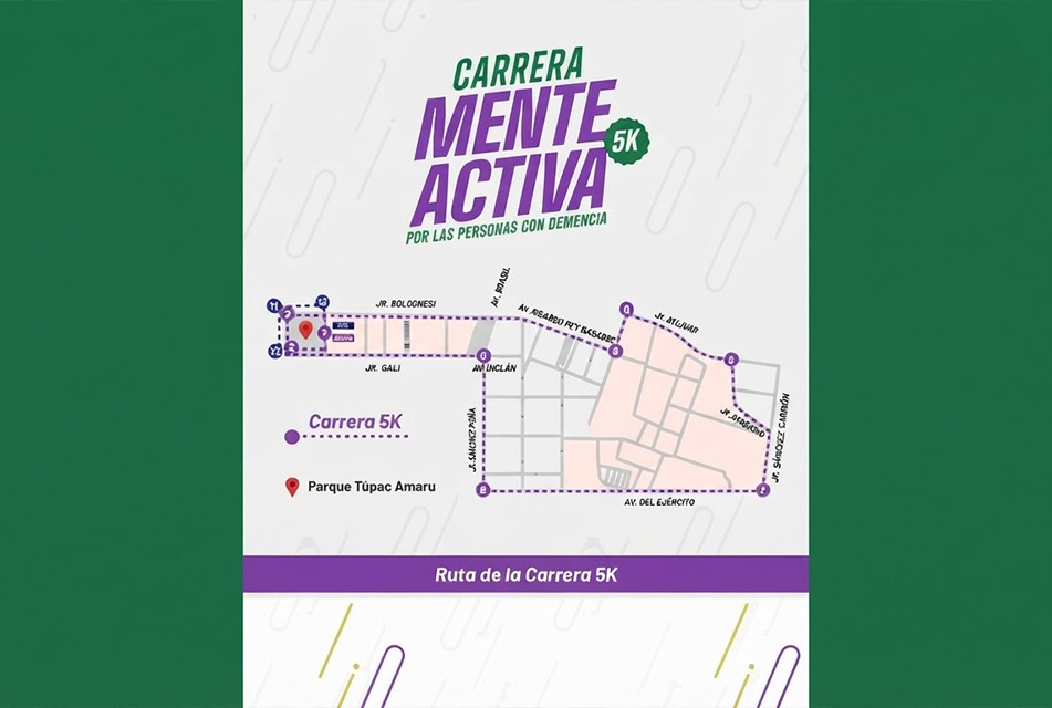SÚMATE A LA CARRERA “MENTE ACTIVA 5K” EN MAGDALENA, PARA PROMOVER LA EMPATÍA Y EL CUIDADO ANTE EL ALZHEIMER