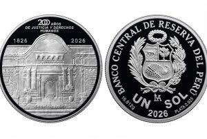 BCR EMITE MONEDA ALUSIVA AL BICENTENARIO DEL MINISTERIO DE JUSTICIA Y DERECHOS HUMANOS