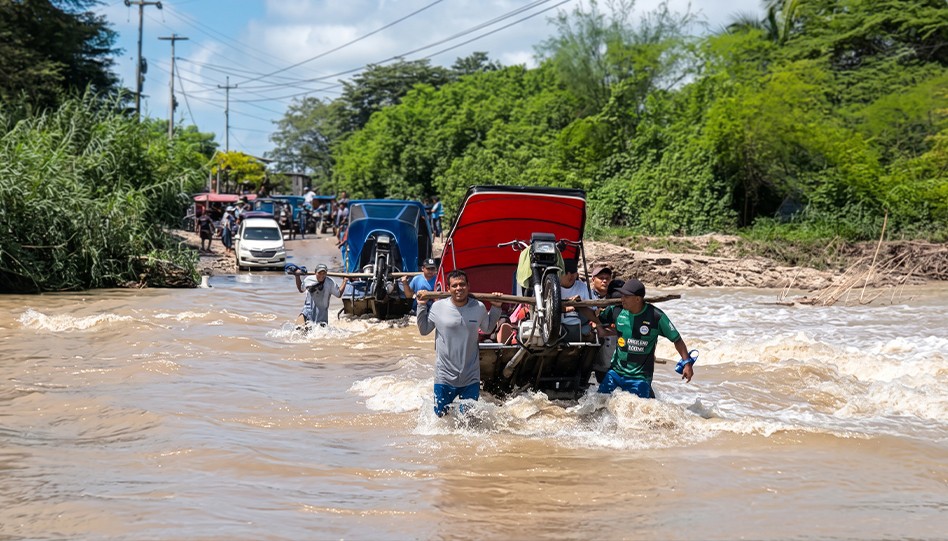 NIÑO COSTERO 2026 SE INTENSIFICA: EL RÍO PIURA AUMENTA SU CAUDAL Y LLUVIAS INTENSAS DEJAN PUEBLOS AISLADOS EN AYABACA