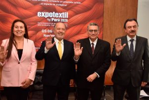 GOBIERNO ANUNCIA PLAN DE REACTIVACIÓN TEXTIL EN EL MARCO DE LA PRESENTACIÓN OFICIAL DE “EXPOTEXTIL PERÚ 2026”