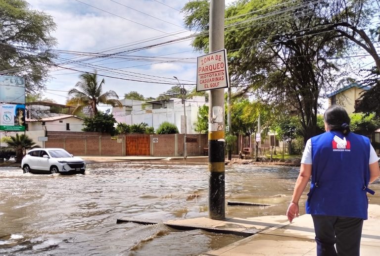 DEFENSORÍA IDENTIFICA ZONAS CRÍTICAS POR LLUVIAS DEL NIÑO COSTERO 2026 EN PIURA Y REPORTA VIVIENDAS INUNDADAS