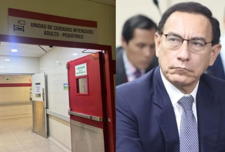 MARTÍN VIZCARRA SE RECUPERA EN UCI DE HOSPITAL DE ATE Y JUNTA MÉDICA EVALÚA SU TRATAMIENTO POR COMPLICACIÓN CARDÍACA